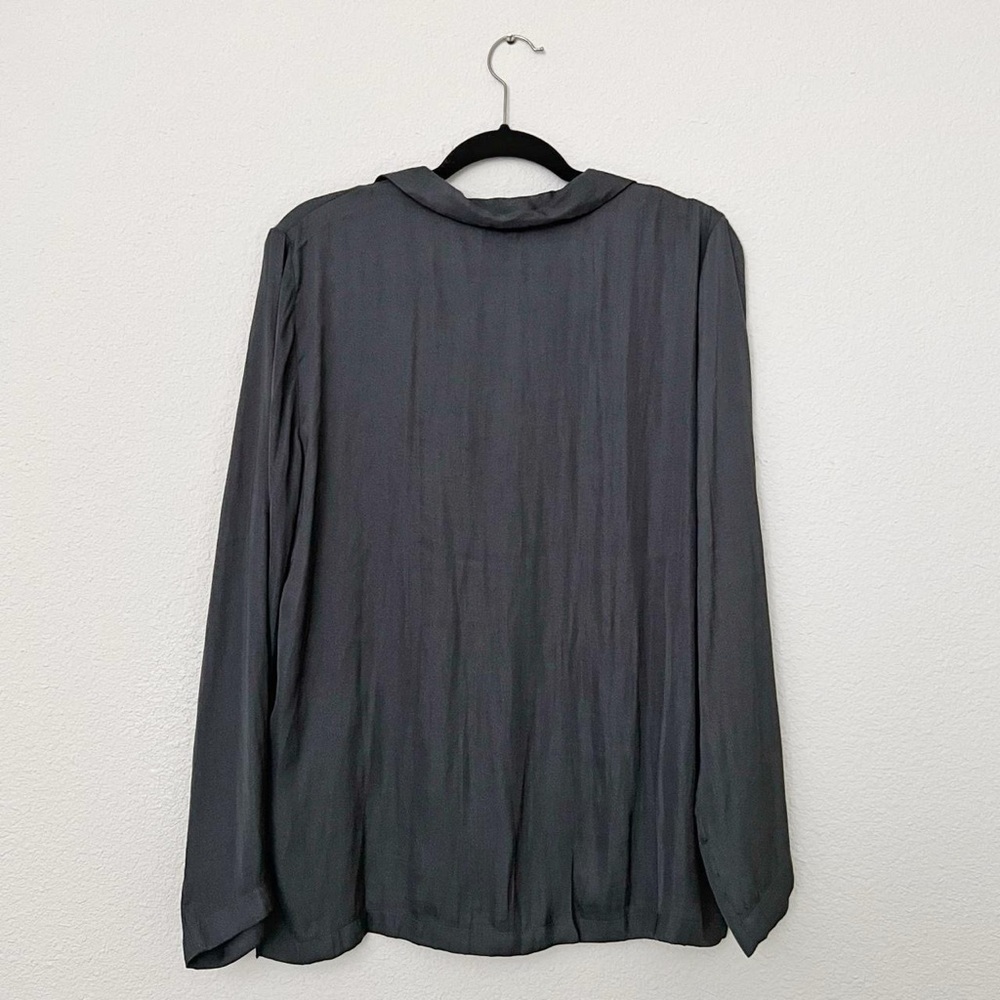 Gapbody Dark Gray Button-Up - image 2